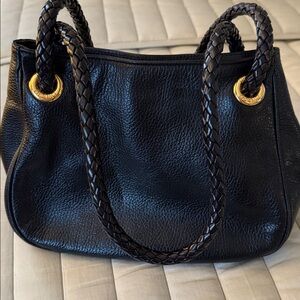 ✨DESMO Black Leather Shoulder Bag ✨